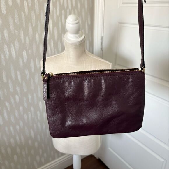 Kate Spade Plum Leather Crossbody Bag - Picture 3 of 7
